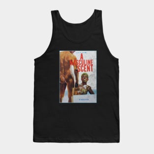 A MASCULINE SCENT - vintage retro gay book art Tank Top